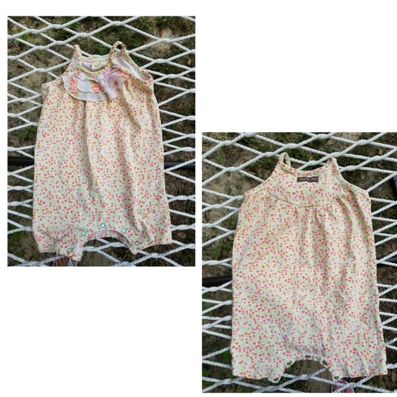 Matilda Jane Other - Matilda Jane Baby Girl Shorts Romper Size 6-12 Mo
